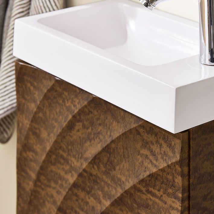 Waschbeckenunterschrank Braun