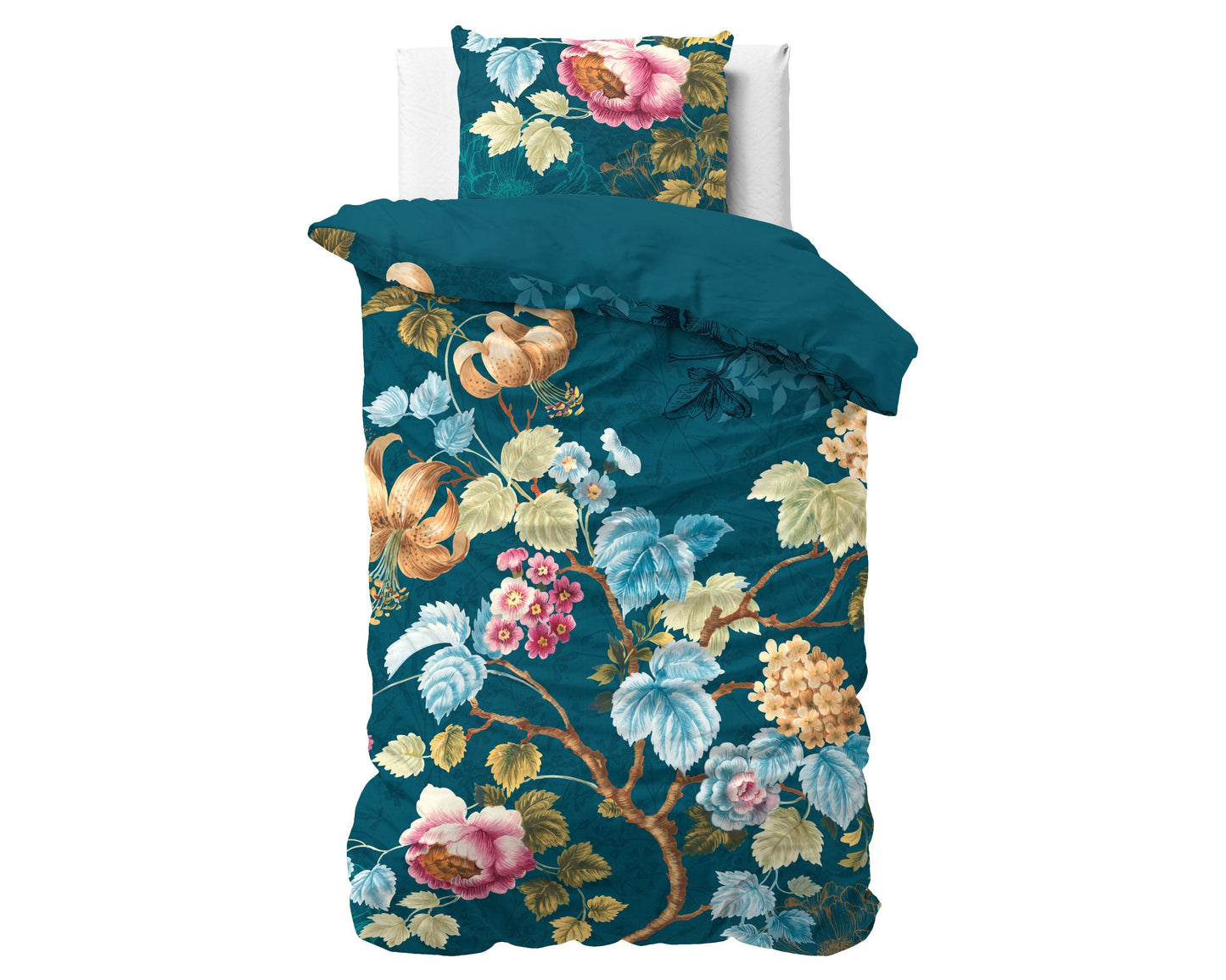 Bettbezug Chanda blau 140 x 220 cm - Palo24