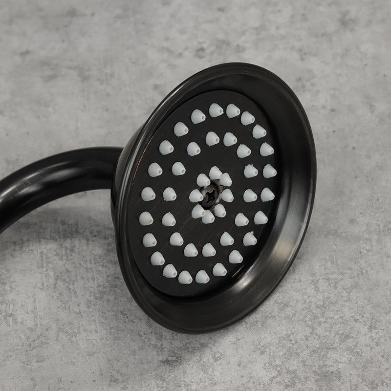 Wannenbatterie für die Wandmontage schwarz ENNIS - Palo24