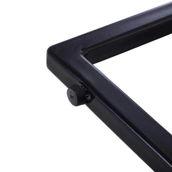 3er Set Couchtisch Stapeltisch Beistelltisch Kaffeetisch Metallfuß MDF 3 Farben - Palo24