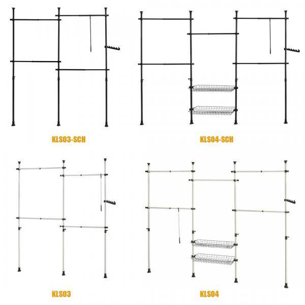 Teleskop Kleiderstange | Kleiderstangen System | Regalsystem - Palo24