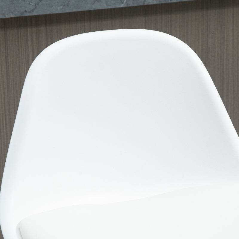 2er Set Barhocker höhenverstellbar weiss - Palo24