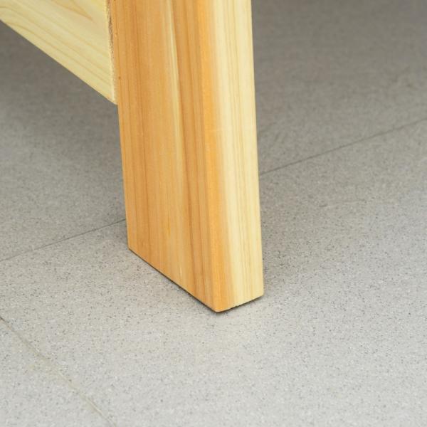 Gartenbank für 2 Personen Tannenholz - Palo24