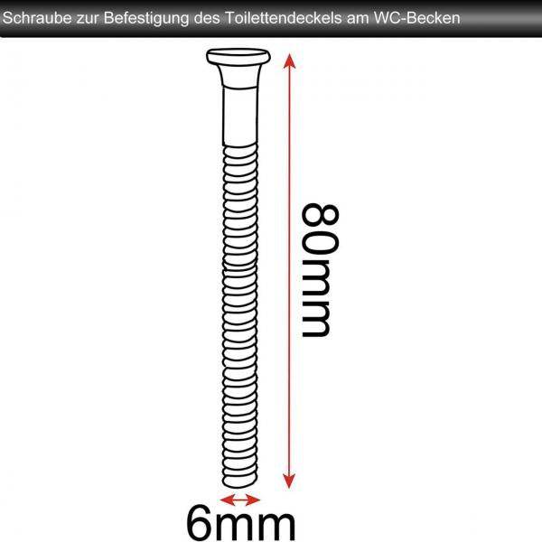 WC-Sitz aus Duroplast mit Absenkautomatik in Deco Design - Palo24