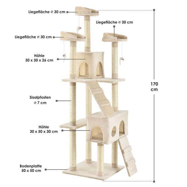 Sam´s Pet Kratzbaum Amy beige - Palo24