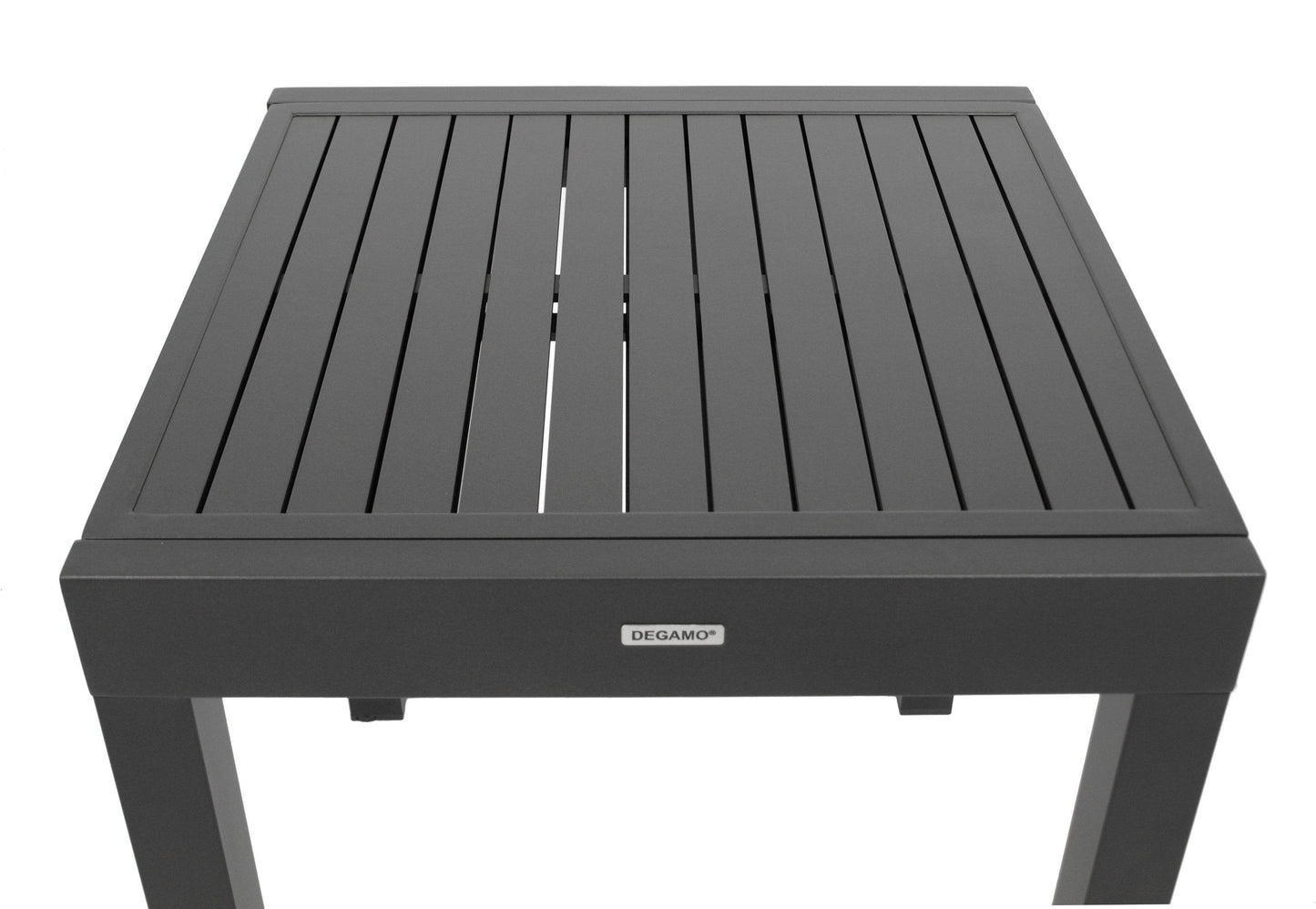 Gartentisch Balkon-Ausziehtisch ALCUDIA 70/140x70cm Alu anthrazit - Palo24