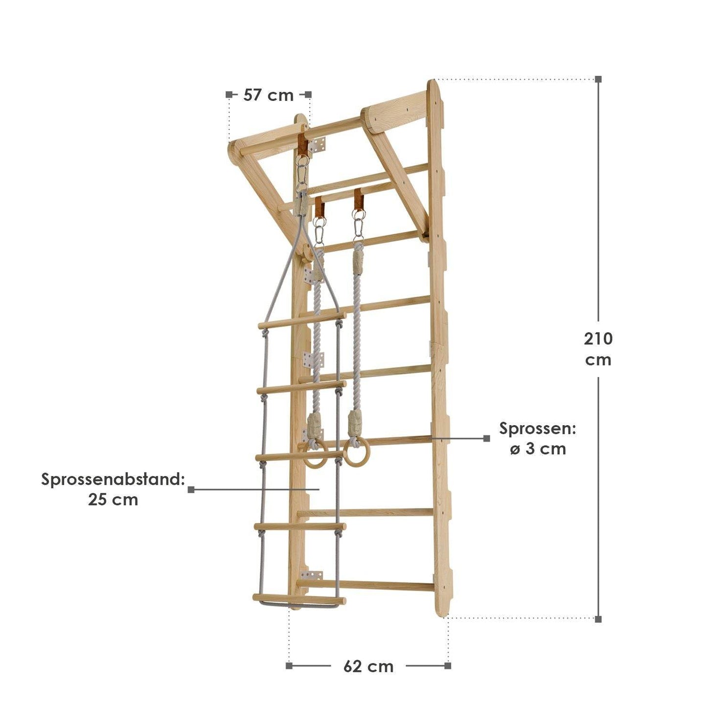 Sprossenwand für Kinder - Palo24