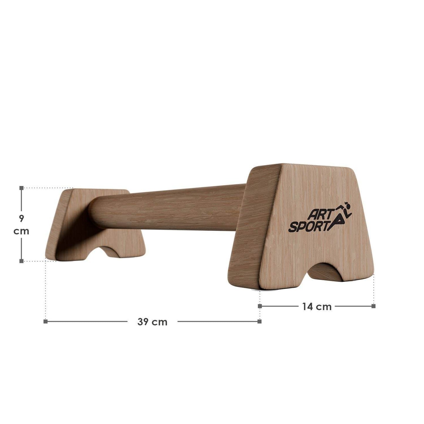 Liegestützgriffe aus Holz L - Palo24