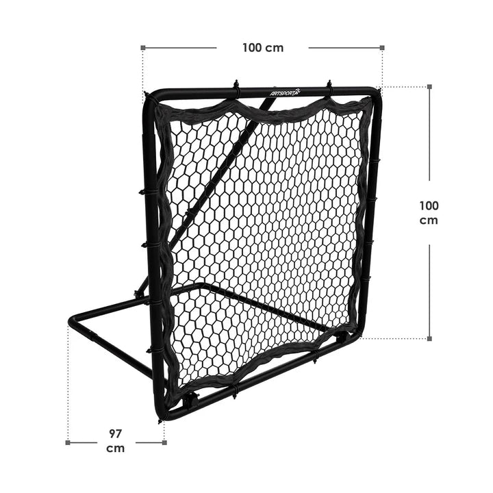 Fußball Rebounder 100 x 100 cm Power Pass
