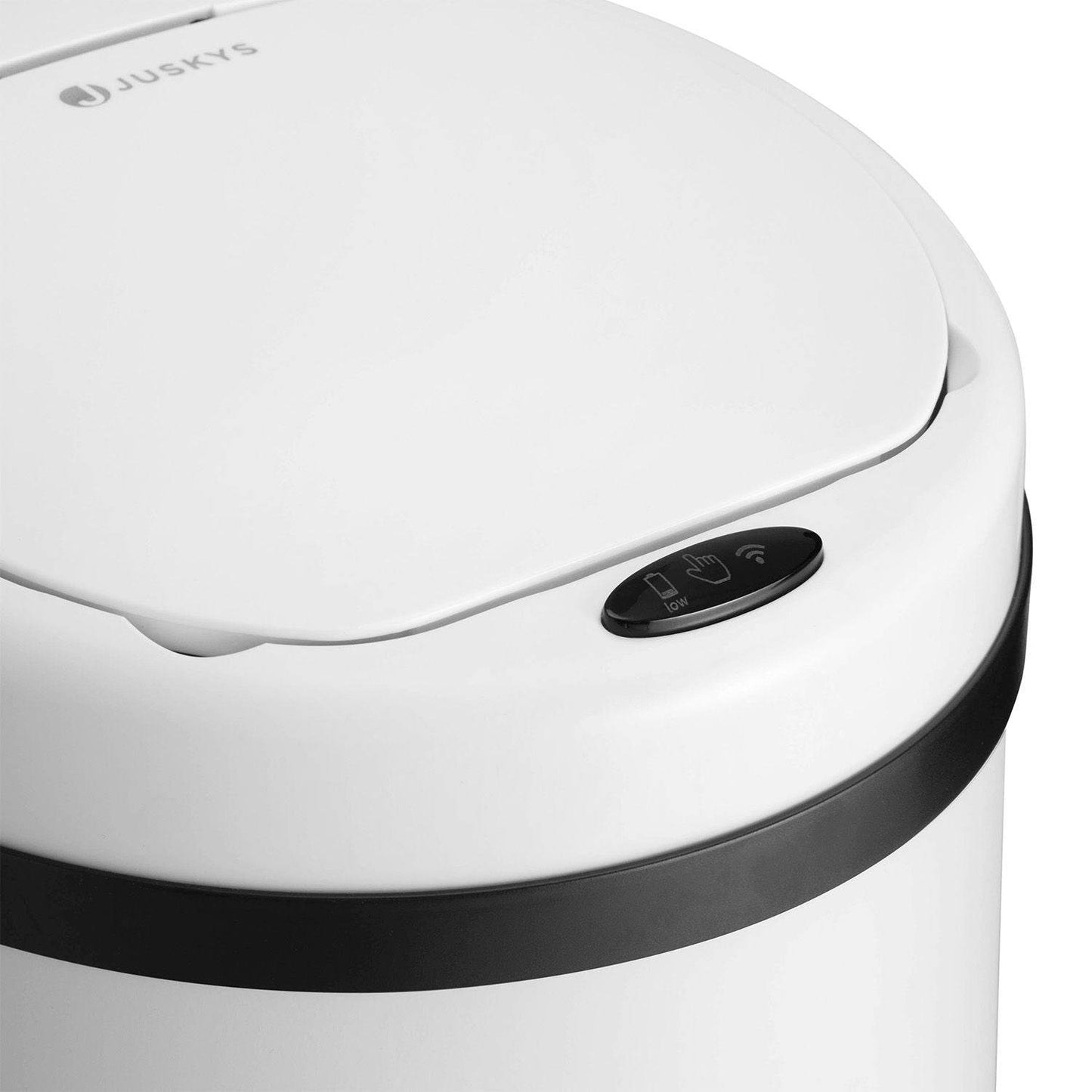 Automatischer Mülleimer mit Sensor - 40L Weiss - Palo24