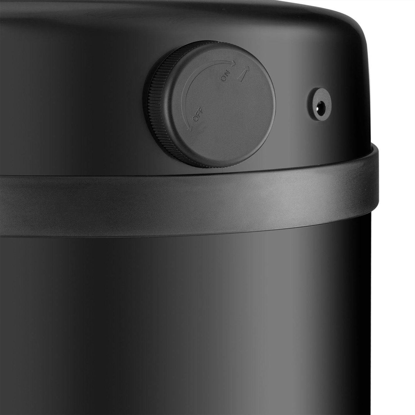 Automatischer Mülleimer mit Sensor - 50L Schwarz - Palo24