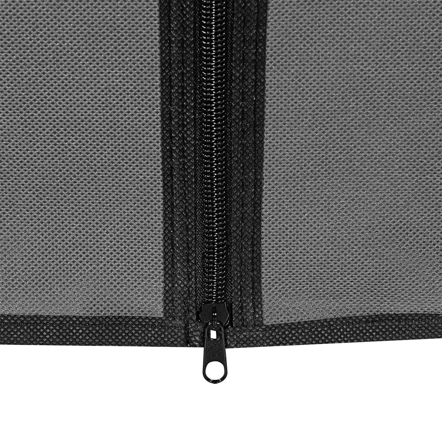 Schuhschrank M aus Stoff 9 Ebenen Grau - Palo24