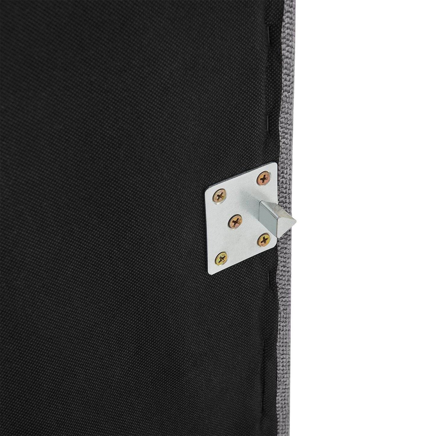 Modulares Sofa Domas S - 2 Sitzer Stoff Dunkelgrau - Palo24