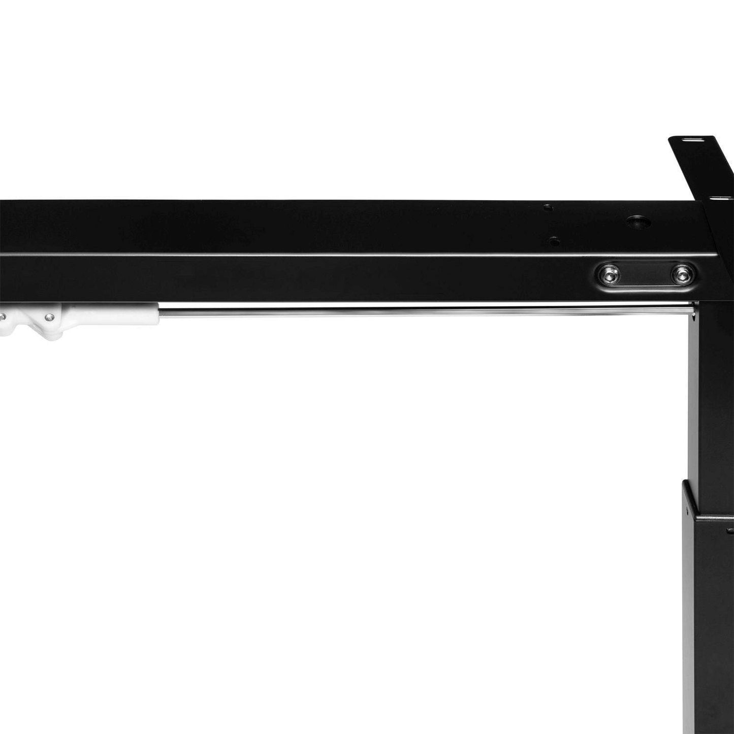 Elektrisch verstellbarer Schreibtisch 120x60 cm Schwarz - Palo24