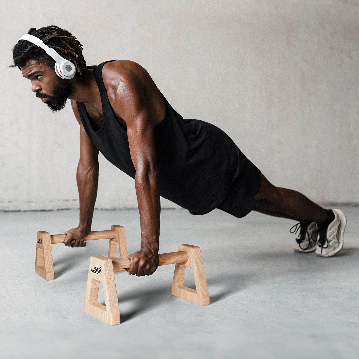 Liegestützgriffe aus Holz XXL - Palo24