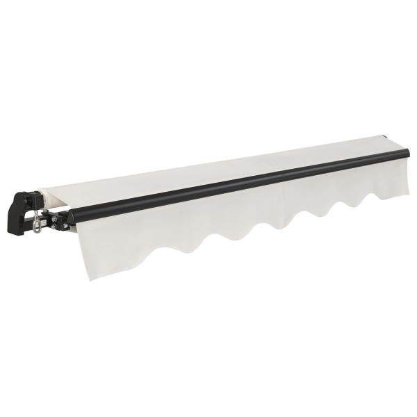 Gelenkarmmarkise 250 x 200 cm mit Kurbel Beige - Palo24