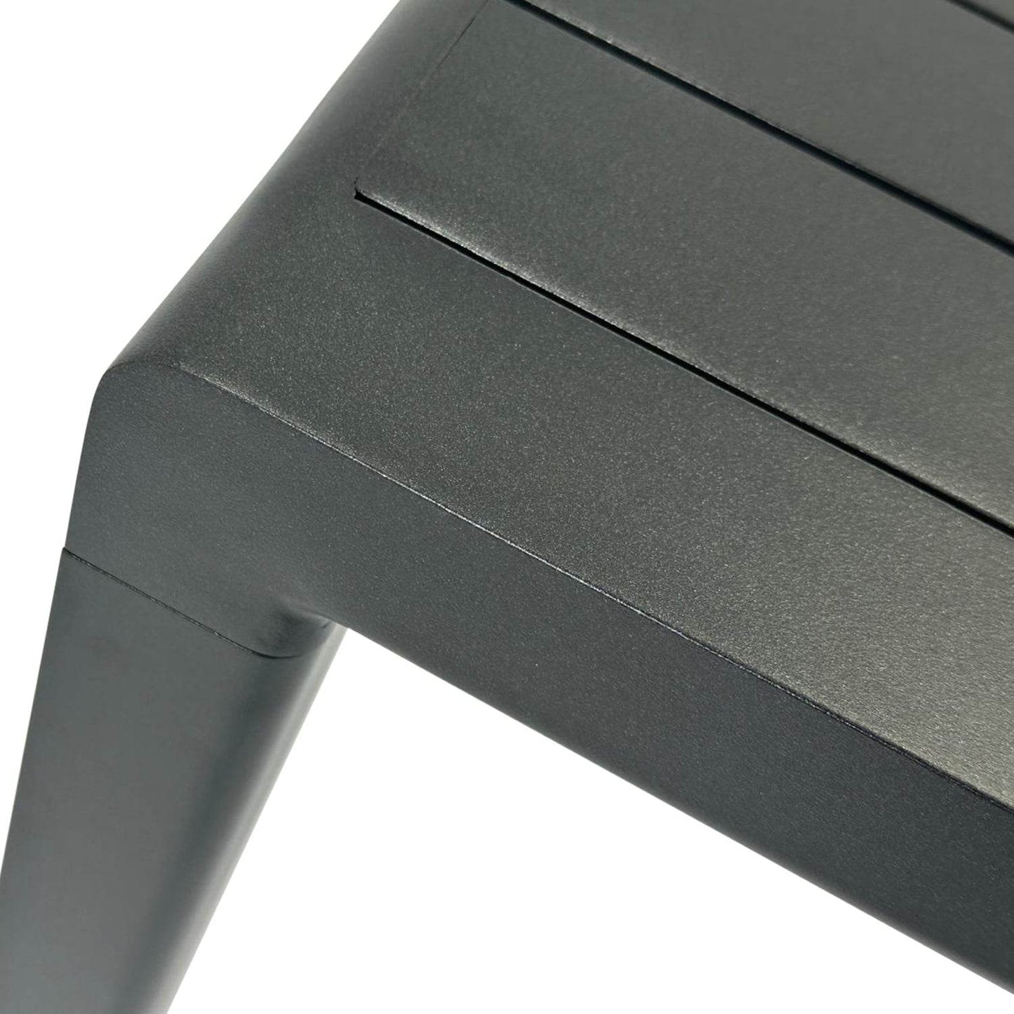 Bistrotisch PARIS 70x70cm, Aluminium anthrazit - Palo24