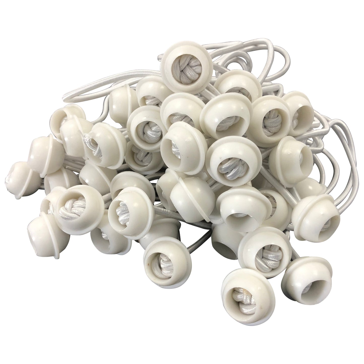 Bâche de toit PALMA pour tente 4x4 mètres, PVC blanc avec bandes élastiques