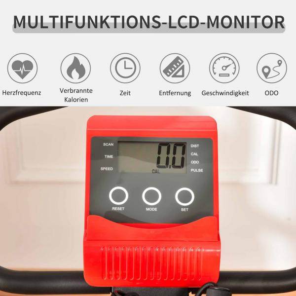Heimtrainer Fahrradtrainer mit LCD-Display - Palo24