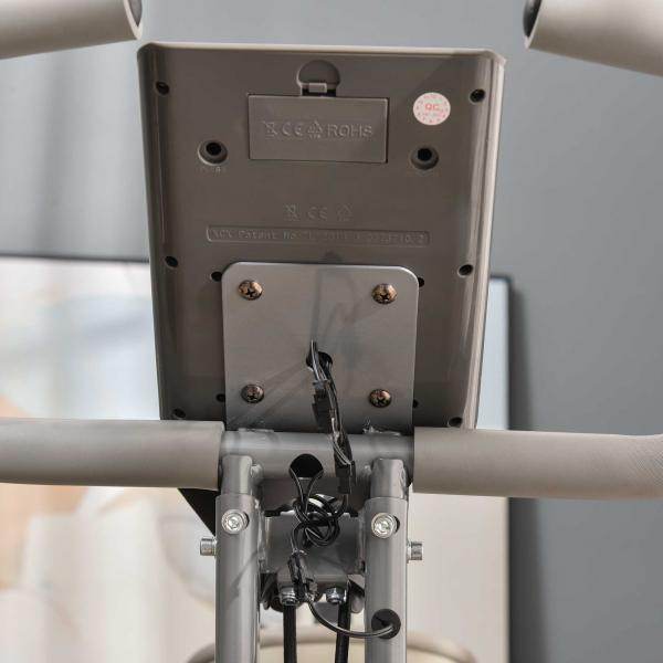 Heimtrainer mit LCD-Anzeige Grau 97 cm x 51 cm x 115 cm - Palo24