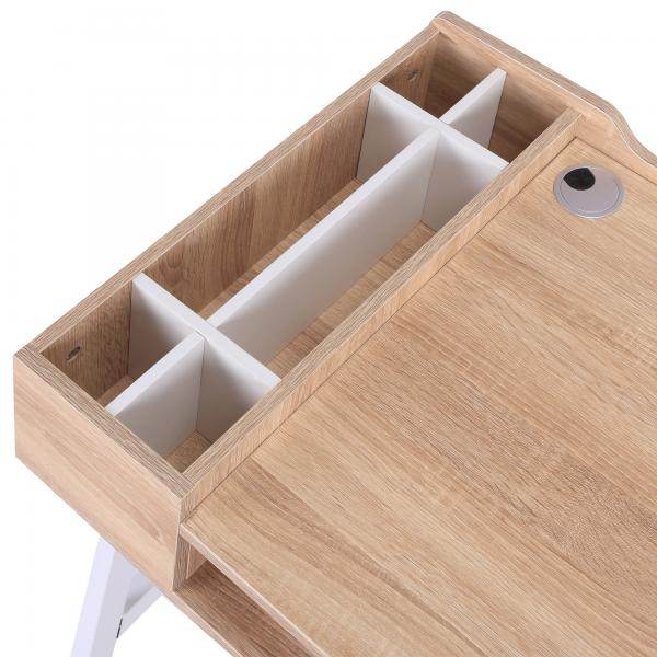 Schreibtisch Bürotisch vielseitig verwendbar mit Breite Tischplatte - Palo24