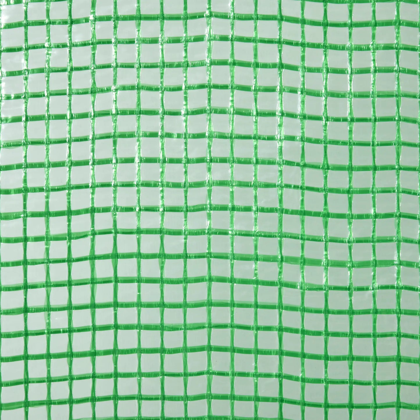 Serra in plastica con finestra e porta Green Steel PVC plastica