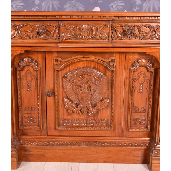 Präsidenten Schreibtisch XXL Mahagoni - Palo24