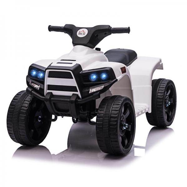 Mini Elektro-Quad Kinder Elektro ATV Kinderwagen Elektromotorrad Schwarz+Weiss - Palo24