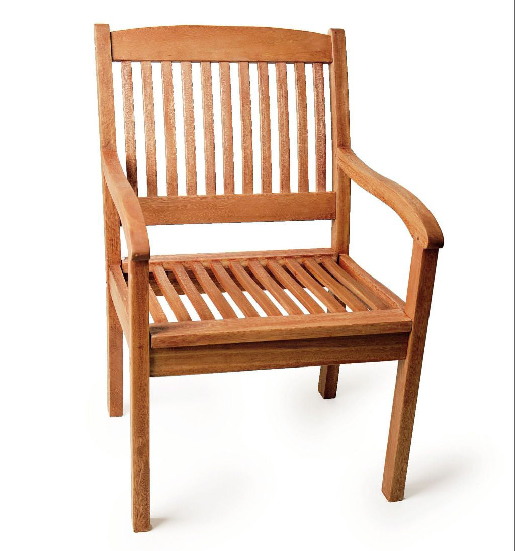 Fauteuil MARACAIBO, eucalyptus huilé, certifié FSC®