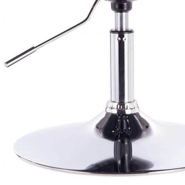 Barsessel Höhenverstellung Kunstleder schwarz - Palo24