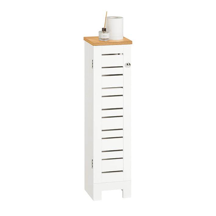Toilettenrollenhalter | Badregal | Badezimmerschrank | BZR85-W - Palo24