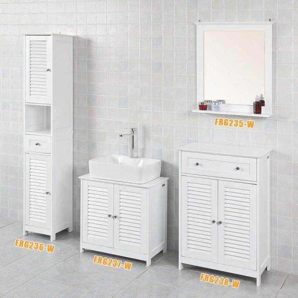 Badkommode | Badzimmerschrank | Sideboard Weiss - Palo24