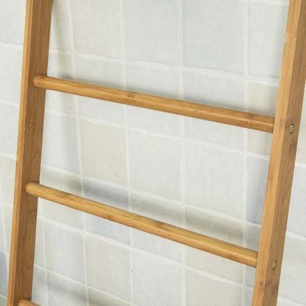 Handtuchleiter Wäschebeutel Bambus Wäschekorb - Palo24