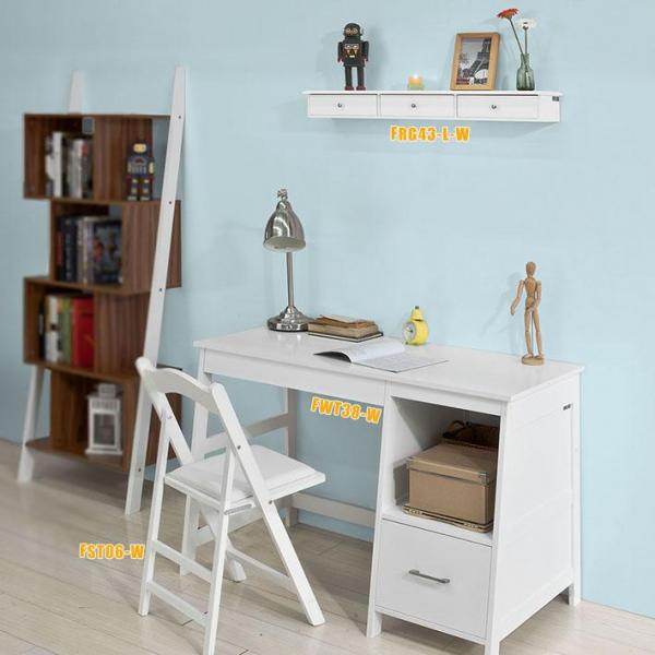 Schweberegal | Wandschublade | Wandregal Weiss - Palo24