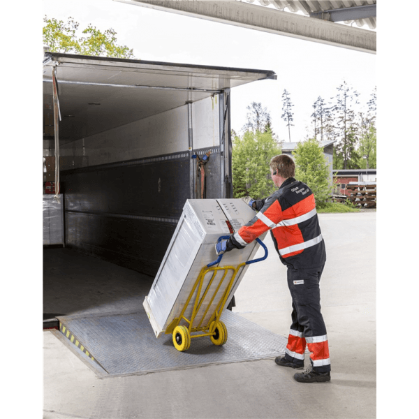 Gepäck- & Sackkarre, 560x780x1320mm (BxLxH), bis 250kg Gelb - Palo24