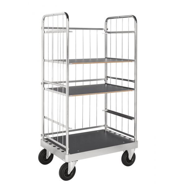 Plattformwagen Multi-Etagenwagen 3 Böden 5 möglich bis 800kg belastbar - Palo24