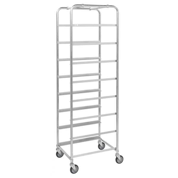 Roll- und Kistenwagen bis 150kg belastbar, 4 Lenkrollen, 2 davon mit Bremse - Palo24