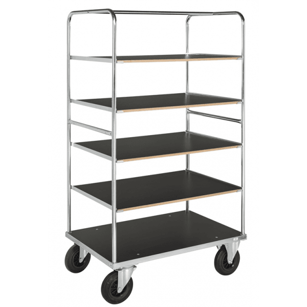 Plattformwagen Etagenwagen 5 Böden bis 500kg belastbar - Palo24