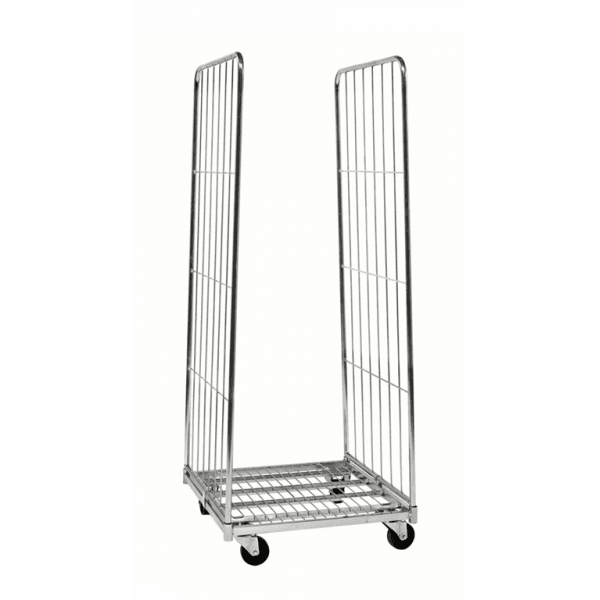 Rollcontainer mit 2 Seitenteilen bis 400kg belastbar - Palo24