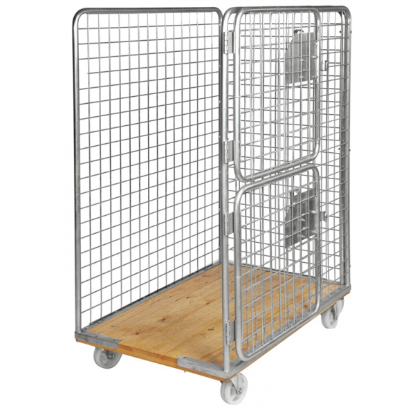 ROLLCONTAINER MIT HOLZBODEEN - Palo24