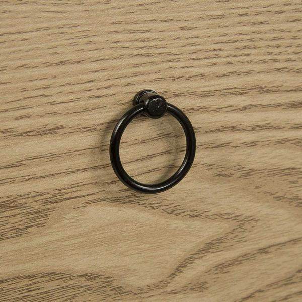 Nachttisch mit Schublade & offenem Fach weiss - Palo24