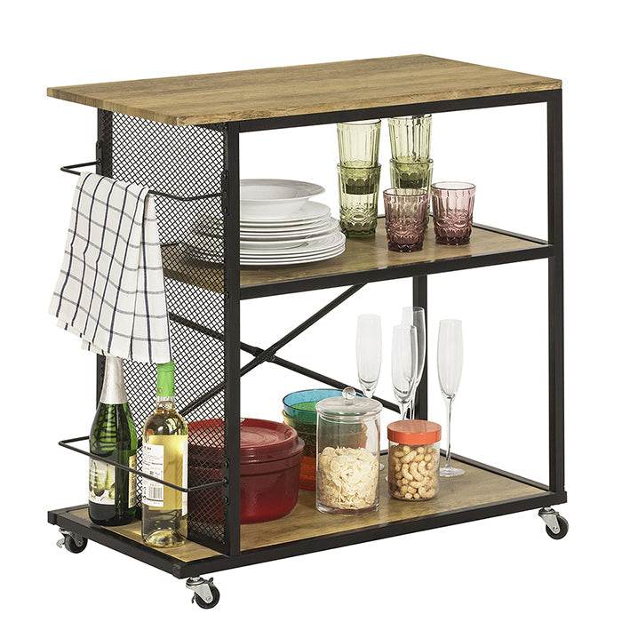 Servierwagen | Beistellwagen | Rollwagen | Industrie-Design | SVW05-N - Palo24