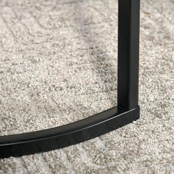 Beistelltisch Schwarz+Grau+Weiss 51 cm x 51 cm x 60 cm - Palo24