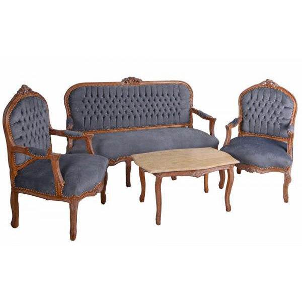 SITZGRUPPE SALON GARNITUR SÜDFRANKREICH - Palo24