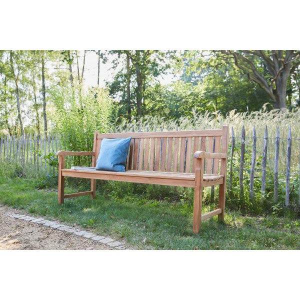 Gartenbank Kampen Teak 150x55x92cm (unmontiert) - Palo24