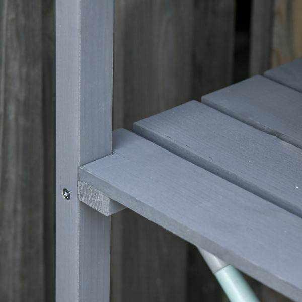 Pflanztisch Gärtnertisch Blumentisch mit Metall Arbeitsfläche - Palo24