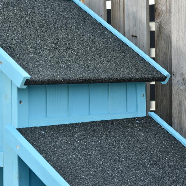 Gartenhaus Gerätehaus Geräteschuppen Himmelblau - Palo24