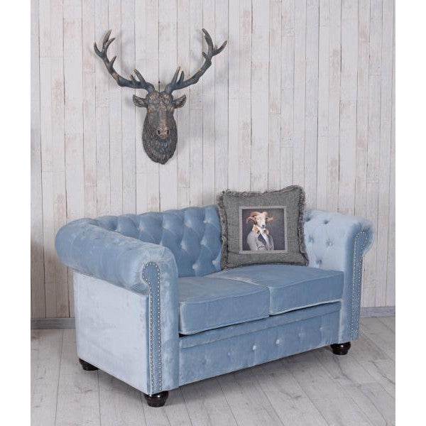 Chesterfield Sofa Samt British Chic - Palo24
