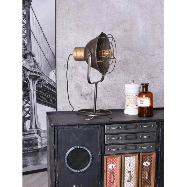 SCHREIBTISCHLAMPE BAUHAUS LEUCHTE BÜROLAMPE LOFT INDUSTRIELAMPE TISCHLAMPE - Palo24
