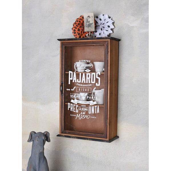 WANDSCHRANK RETRO BADSCHRANK LANDHAUS HÄNGESCHRANK MEDIZINSCHRANK - Palo24